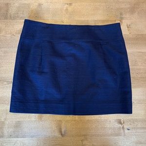 Dark Blue J Crew mini skirt